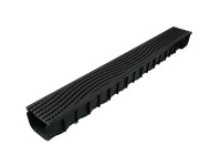 COVERNIT Odvodňovací PP žlab A15 s PP mříží, P03, 121 x 84 x 1000 mm COVERNIT Odvodňovací PP žlab A15 s PP mříží, P03, 121 x 84 x 1000 mm