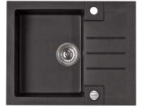 Alveus Granitový dřez Rock 30, černá, 59,5 x 47,5 cm Alveus Granitový dřez Rock 30, černá, 59,5 x 47,5 cm