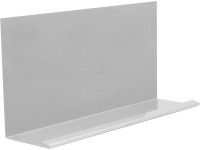 Sarei Úhlový plech s vodní drážkou přířez hliník 250 mm x 1 m