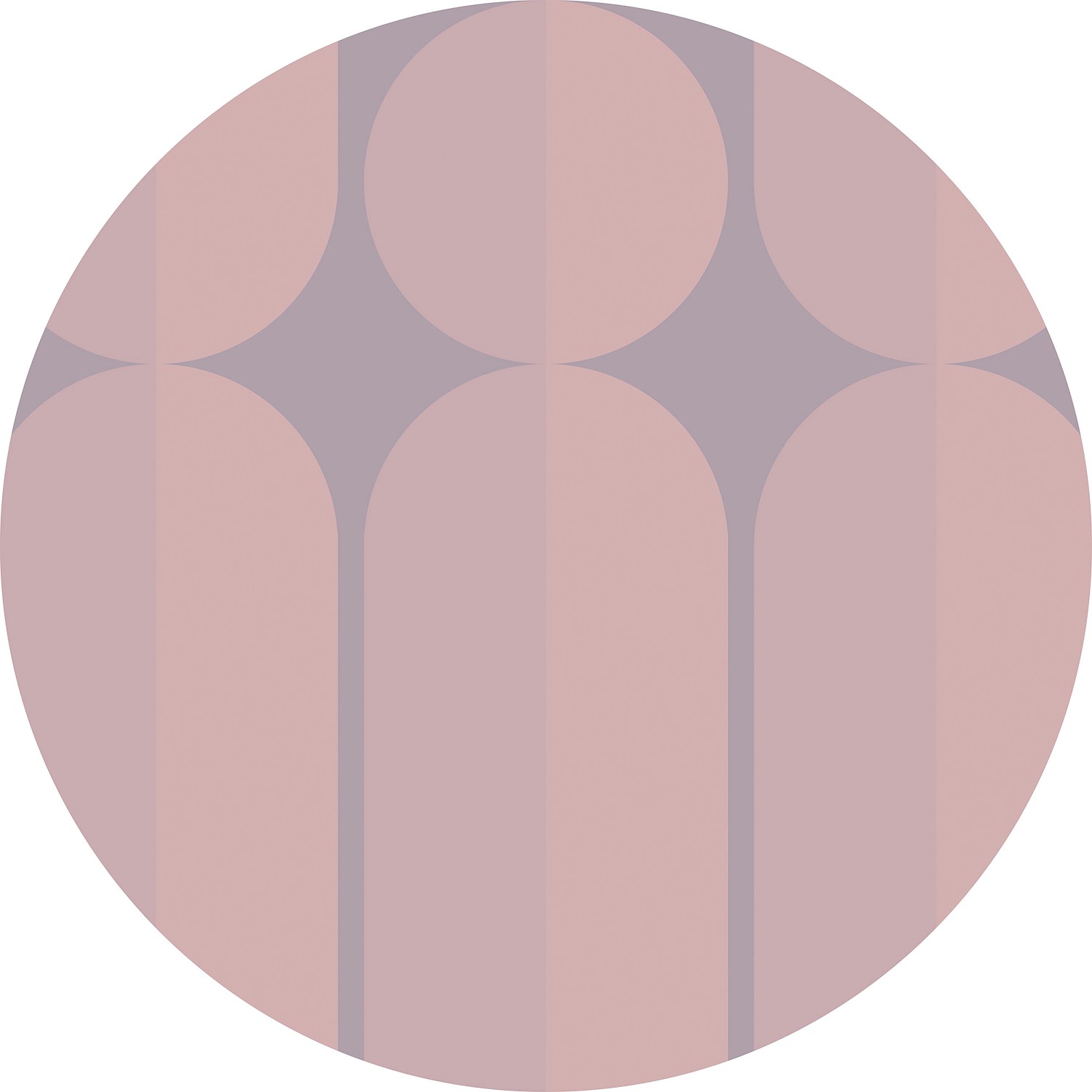 Komar Samolepicí vliesová fototapeta Dot Buhaus Fusion pr. 125 cm