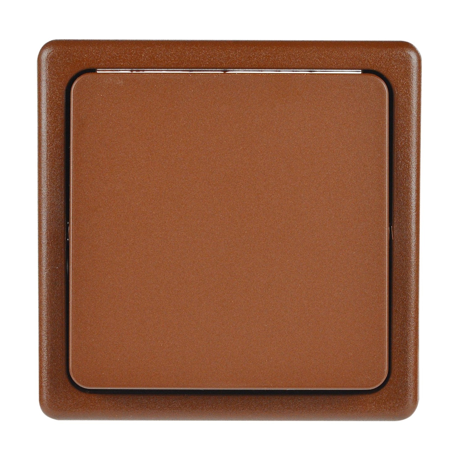 SEZ Křížový spínač Standard DS 1221-7 HP skořicový 28 x 82 x 82 mm