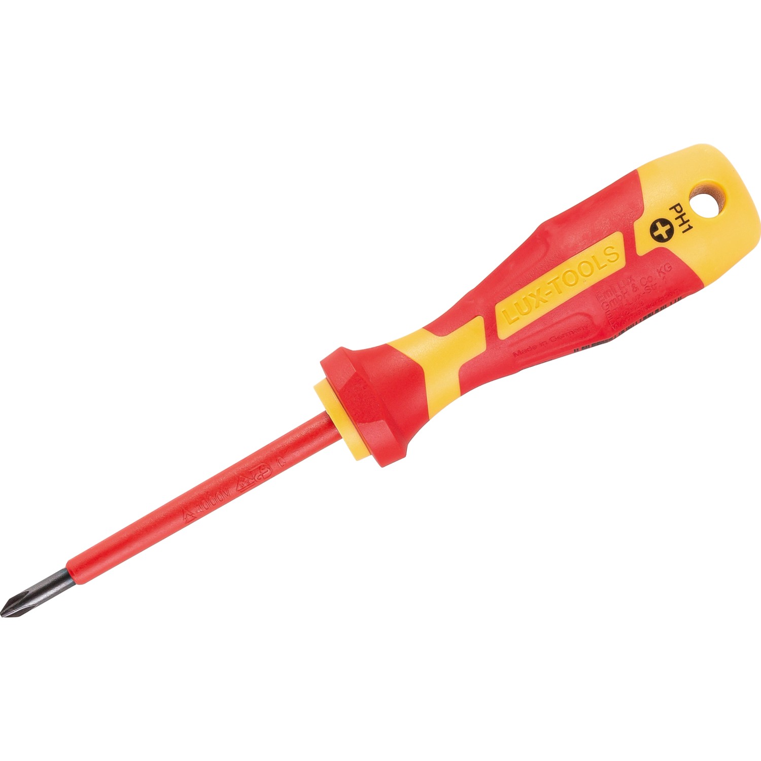 LUX Šroubovák VDE Professional PH1 x 80 mm