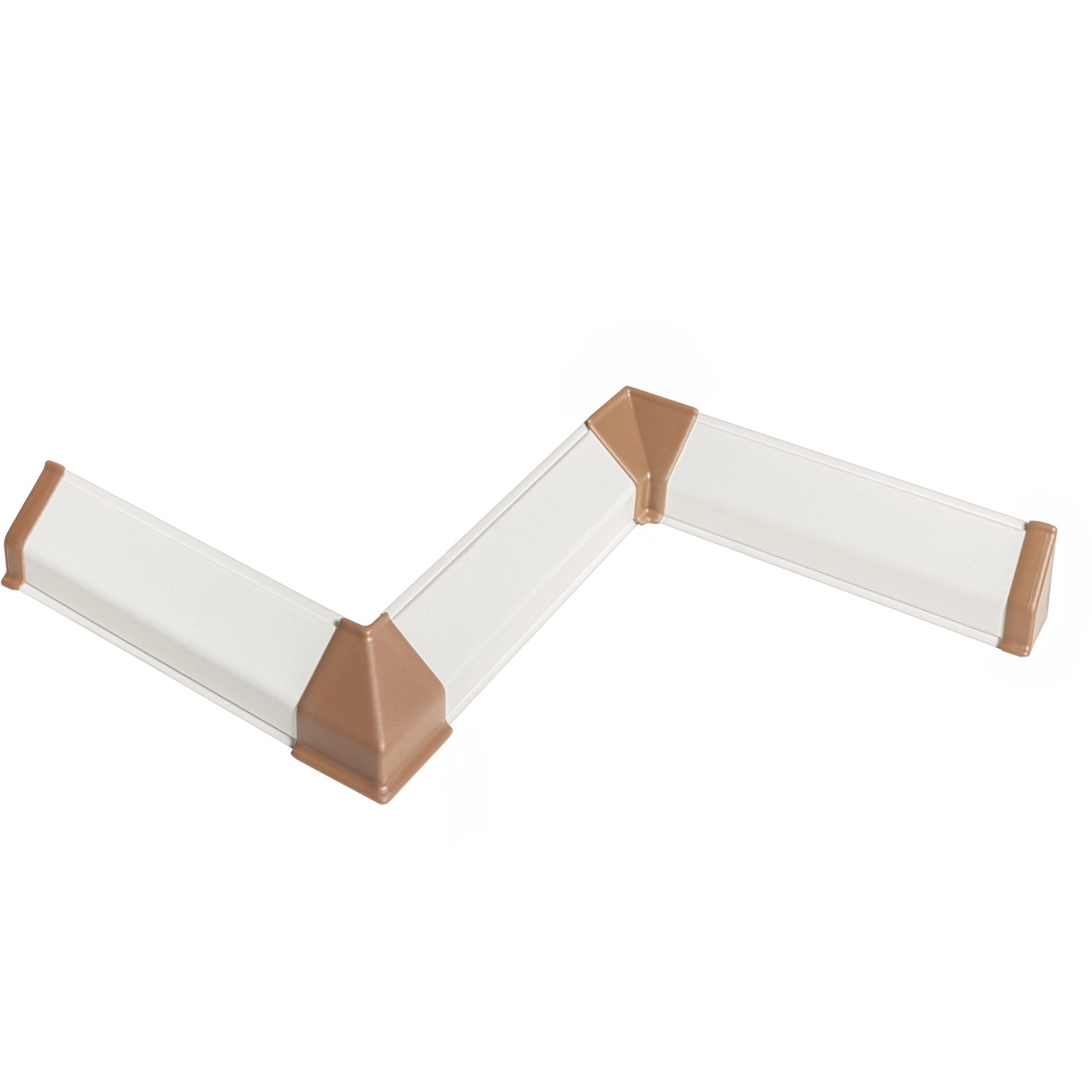 Kaindl Sada rohů a koncovek pro lišty k pracovní desce 1010 světle hnědá