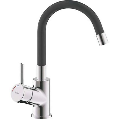 baliv Umyvadlová baterie s elastickým ramenem černá