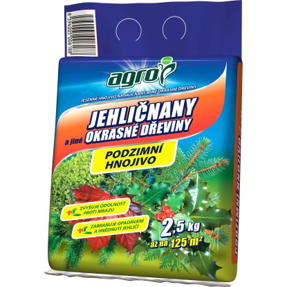 Agro Podzimní hnojivo pro jehličnany 2,5 kg
