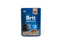 Brit Kapsička pro kočky Premium Cat Pouches Liver for Sterilized 100 g Brit Kapsička pro kočky Premium Cat Pouches Liver for Sterilized 100 g
