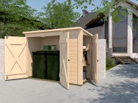 Weka Multibox s regálovým systémem, přírodní