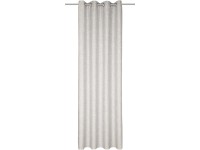 Závěs s oky Savona, stříbrný, 245 x 135 cm