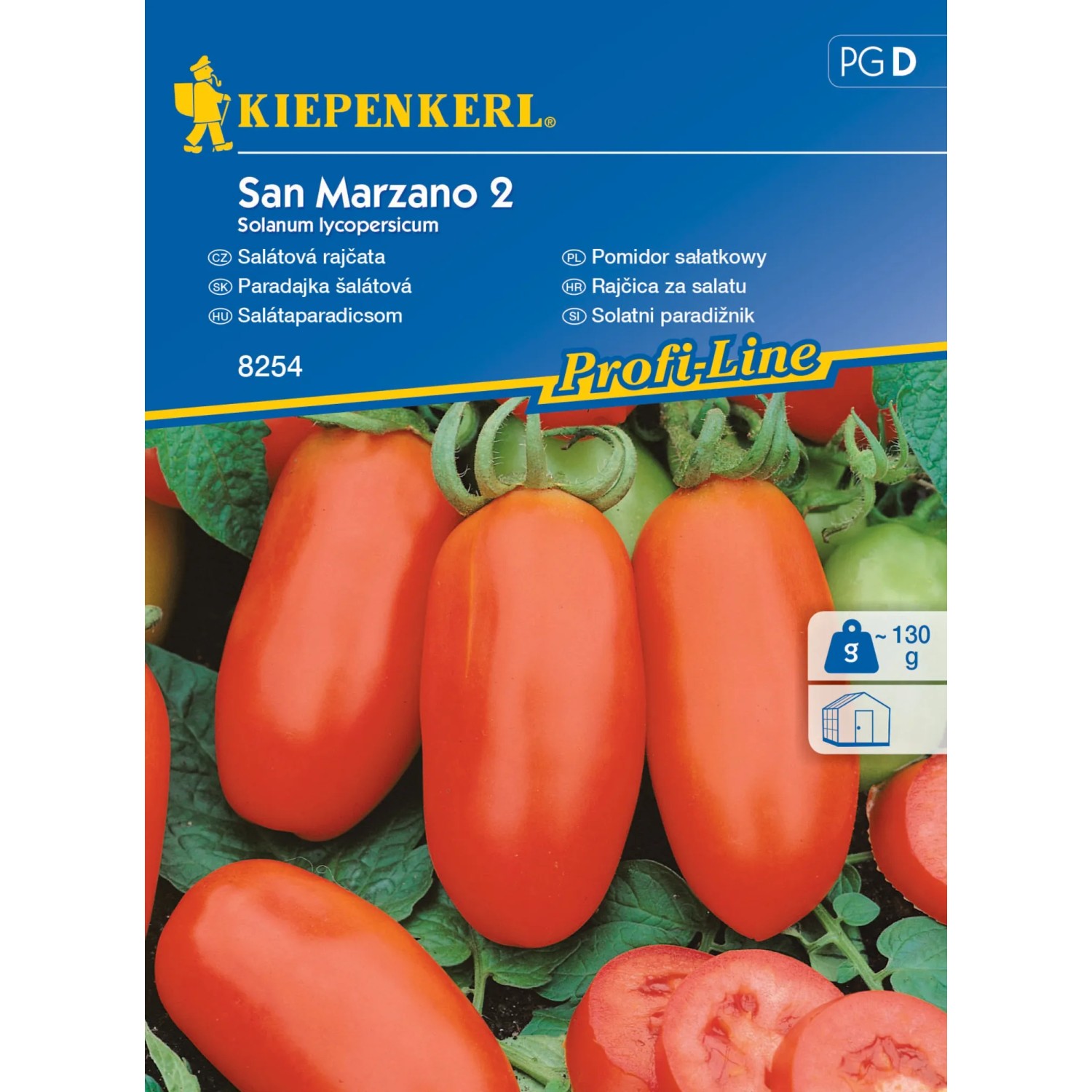 KIEPENKERL Salátová rajčata (Solanum lycopersicum) San Marzano 2