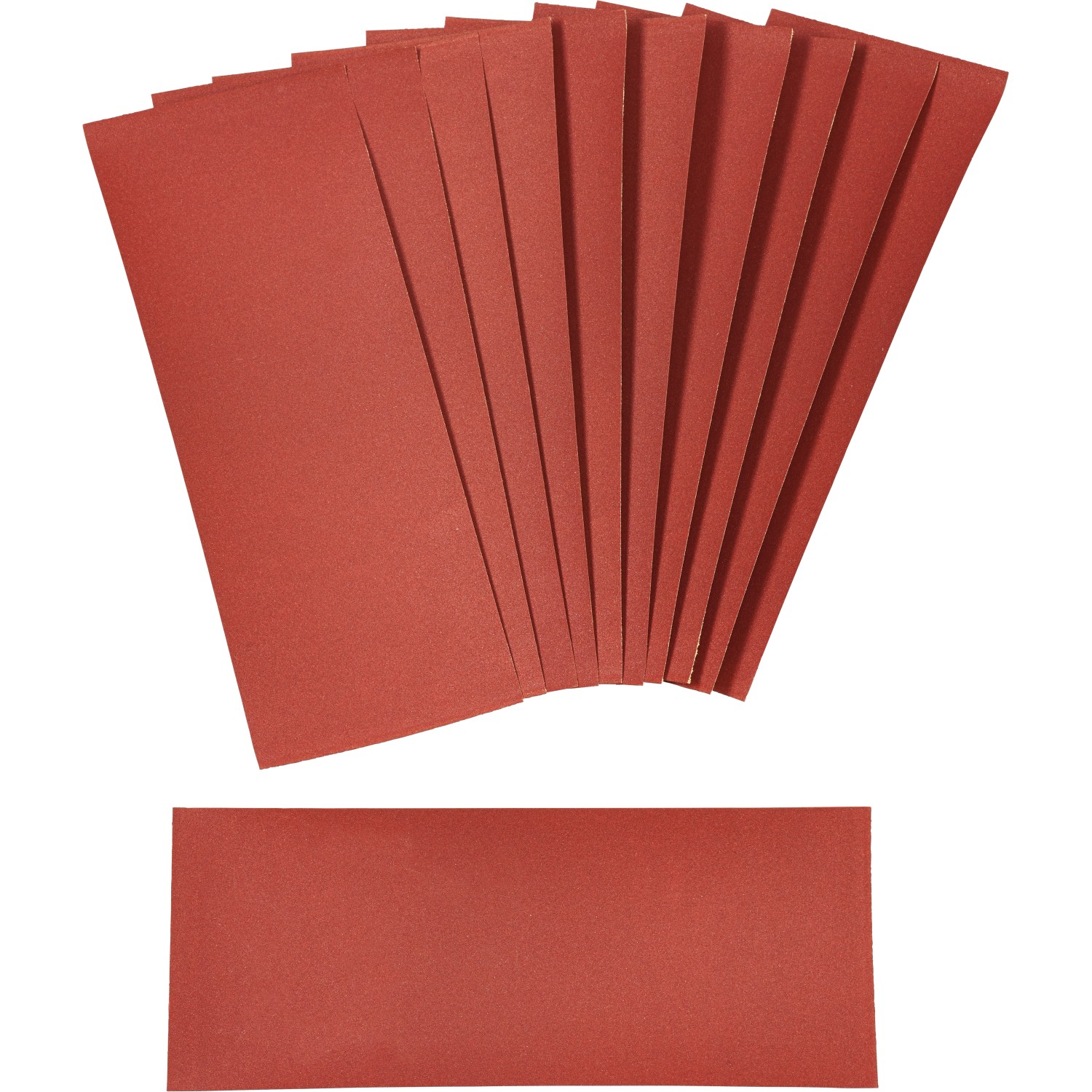 LUX Brusný papír Classic K240 neděrovaný, 10 ks, 93 x 230 mm