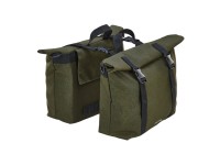 Prophete Dvojitá brašna na kolo zelená 2 x 10 l, 29,5 x 12 x 26 cm