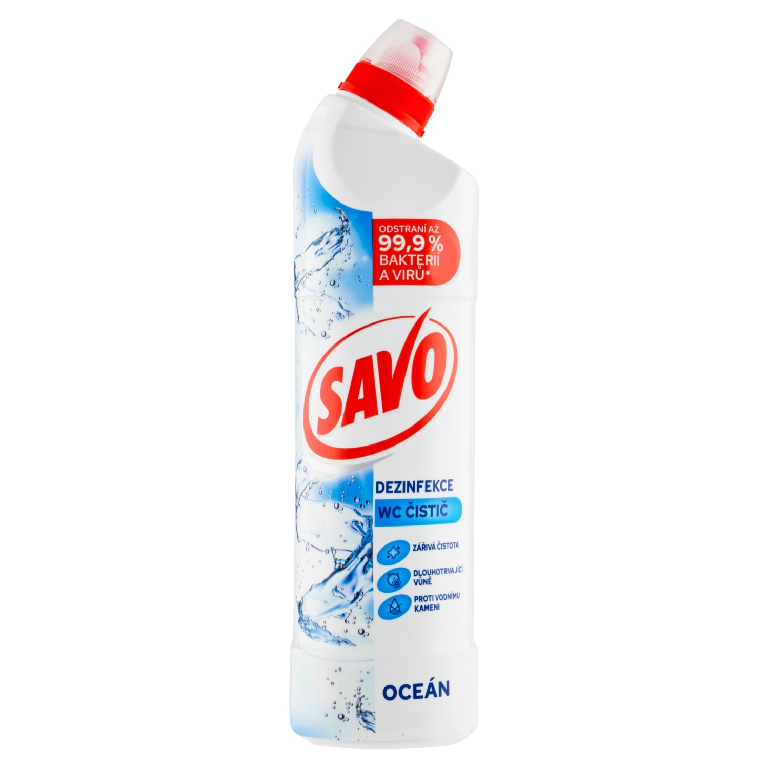 WC čistič Savo oceán - 750 ml
