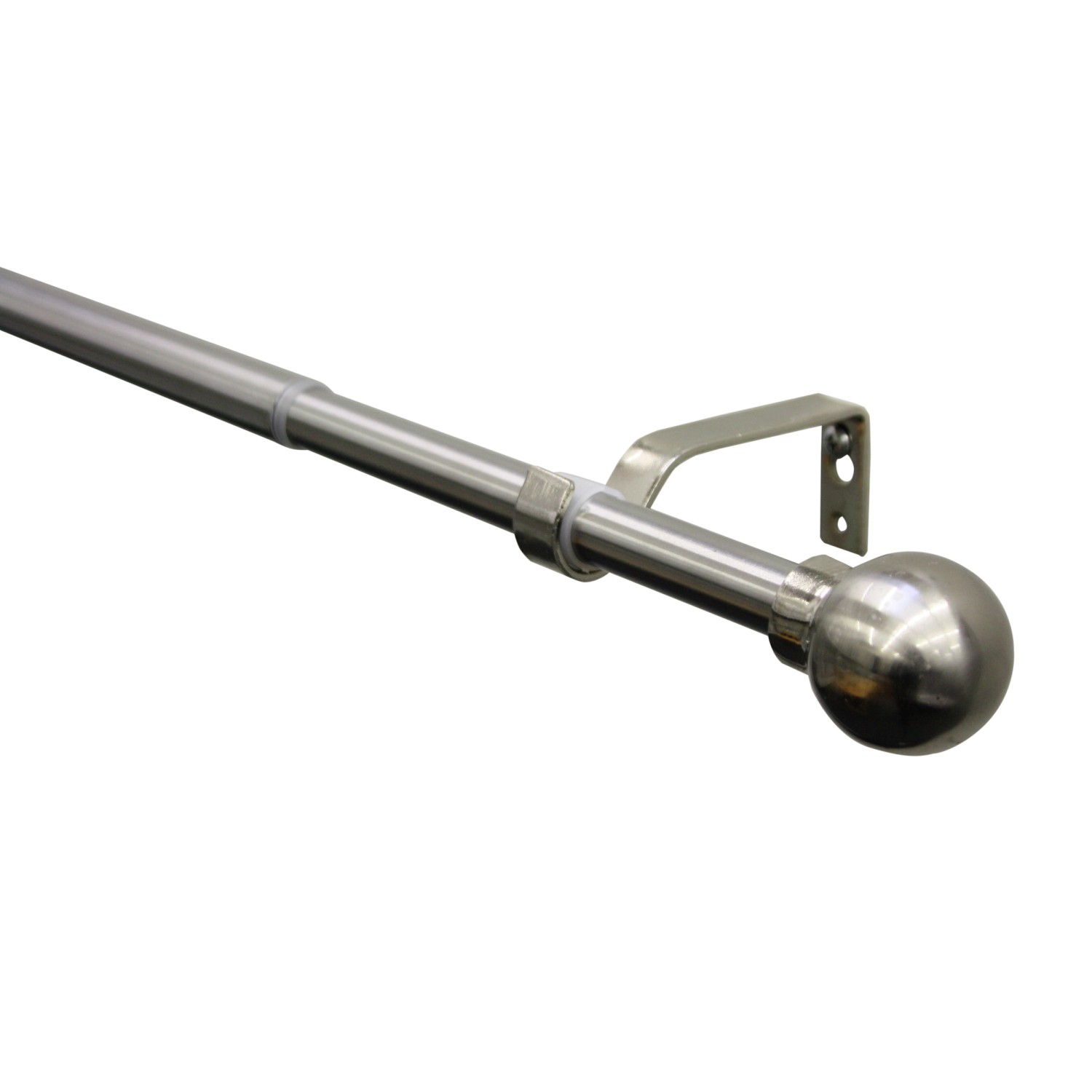 Gardinia Souprava s koulemi vzhled nerez ocel průměr 16 mm / 19 mm 120 - 210 cm