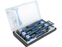 LUX-TOOLS Sada přesných šroubováků Comfort na šrouby PH + s drážkou, 6dílná