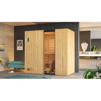 Weka Infračervená kombinovaná kabina Uppsala (Š x H) 121 x 199 cm