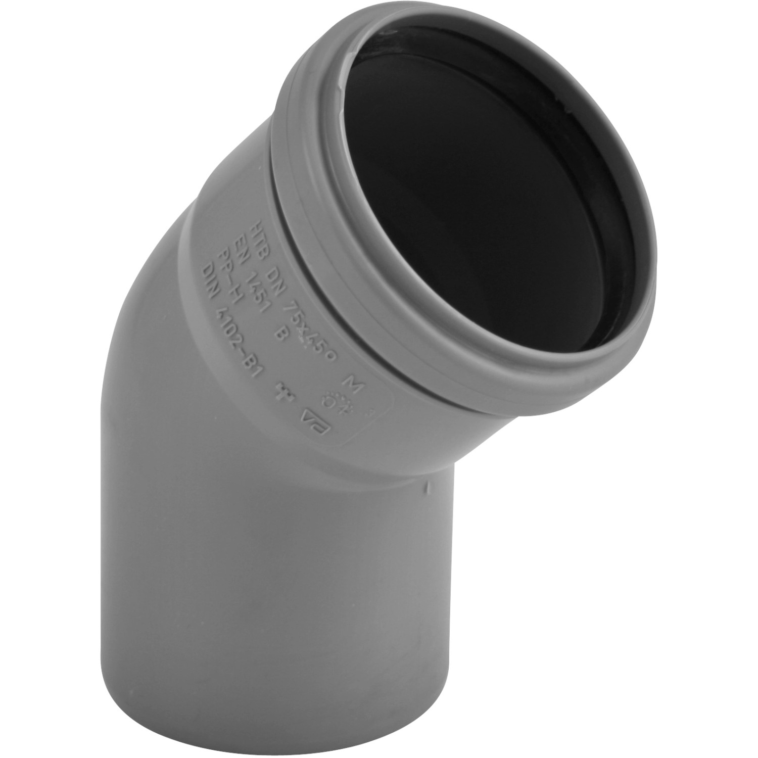 Marley Odpadní koleno HTB 45°, DN 50