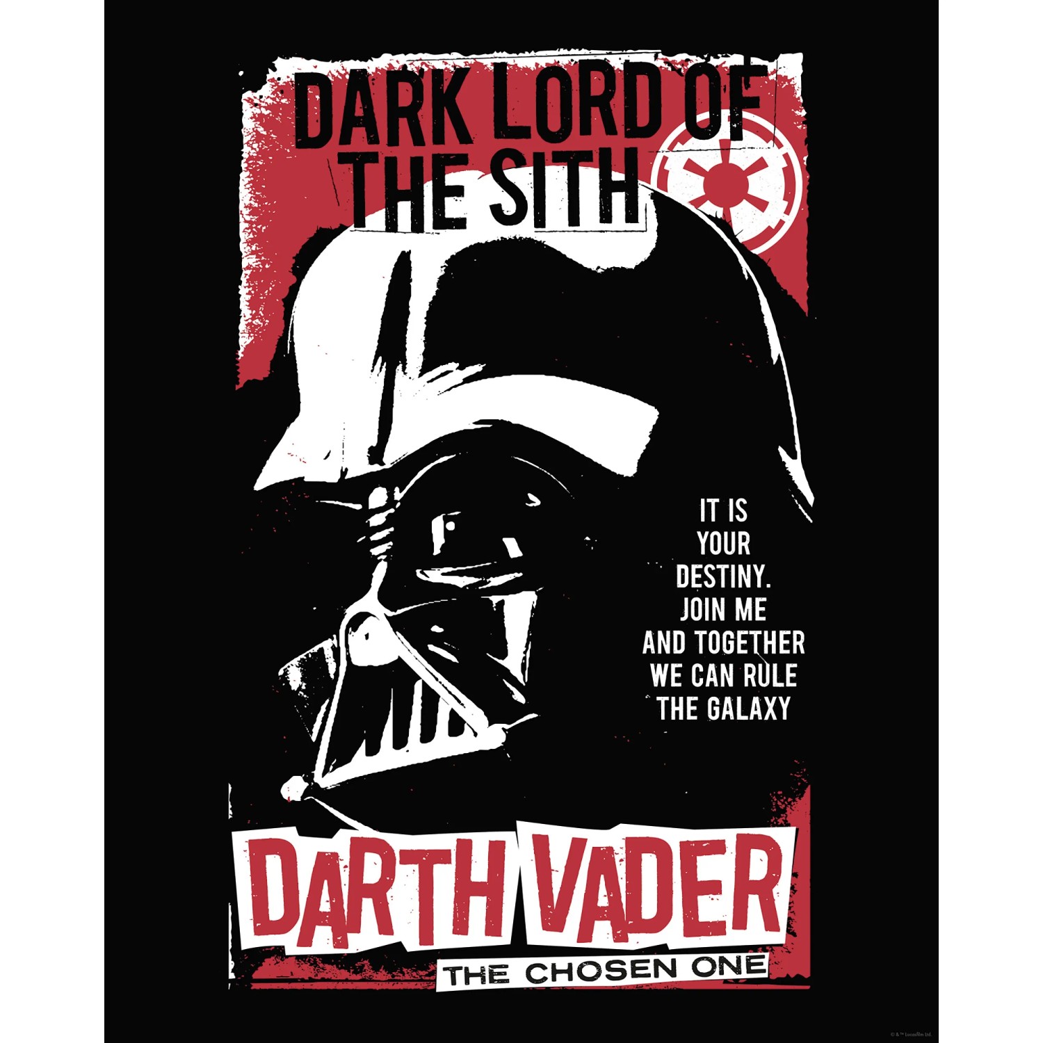 Komar Plakát Star Wars Darth Vader The Chosen One 40 x 50 cm