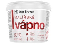 Den Braven Malířské vápno bělost min. 89 %, kbelík 11 kg