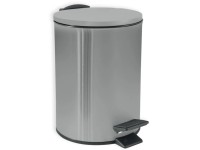Spirella Nášlapný odpadkový koš Adelar, kartáčovaná ocel, 3 l