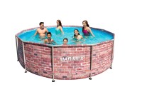 MARIMEX Bazén Florida Cihla, bez příslušenství 3,66 x 0,99 m