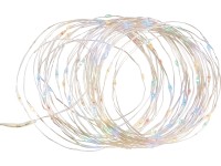 Solární světelný řetěz Longo, 100 LED, vícebarevná, 11,9 m