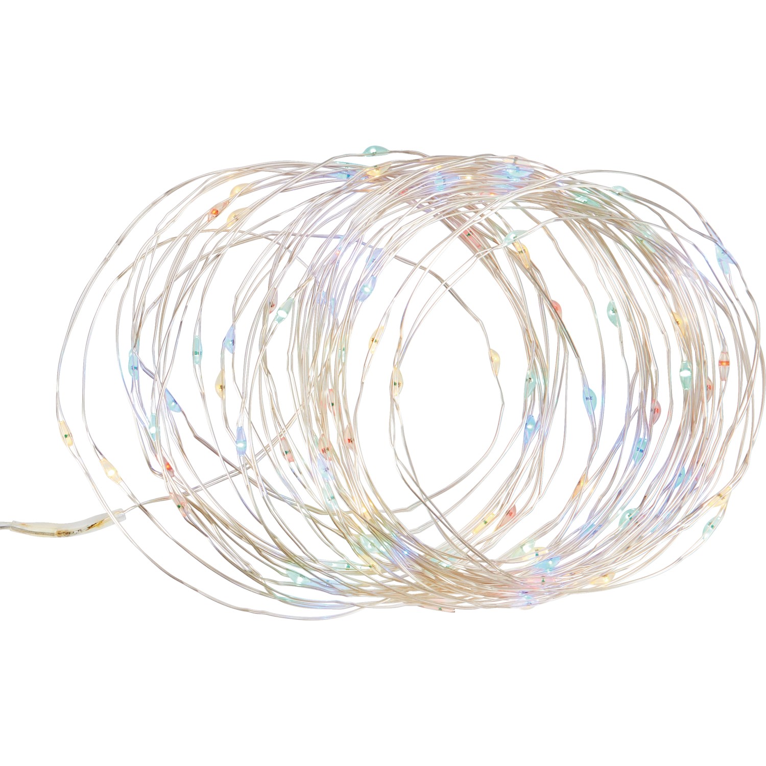 Solární světelný řetěz Longo, 100 LED, vícebarevná, 11,9 m