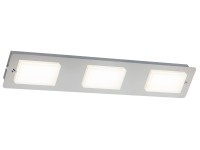 Rabalux Koupelnové svítidlo Ruben, IP44, 3x4,5 W, 3x387 lm, 4000 K, chrom Rabalux Koupelnové svítidlo Ruben, IP44, 3x4,5 W, 3x387 lm, 4000 K, chrom