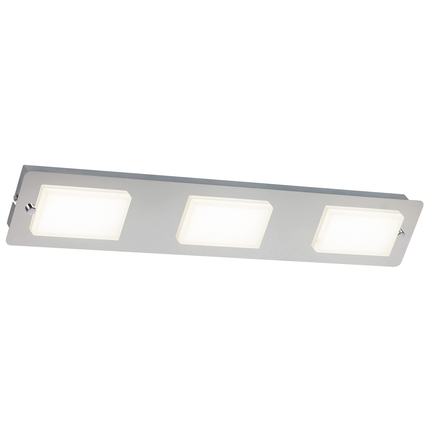 Rabalux Koupelnové svítidlo Ruben, IP44, 3x4,5 W, 3x387 lm, 4000 K, chrom
