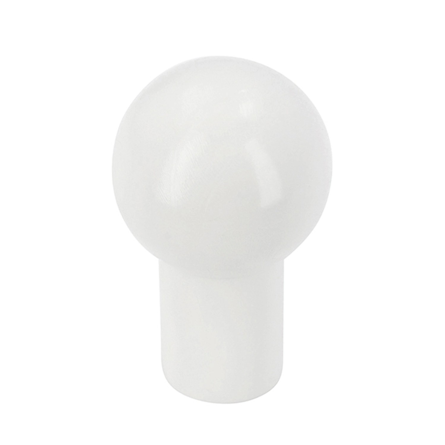 Nábytková knopka, plast bílá 15 x 15 x 24 mm