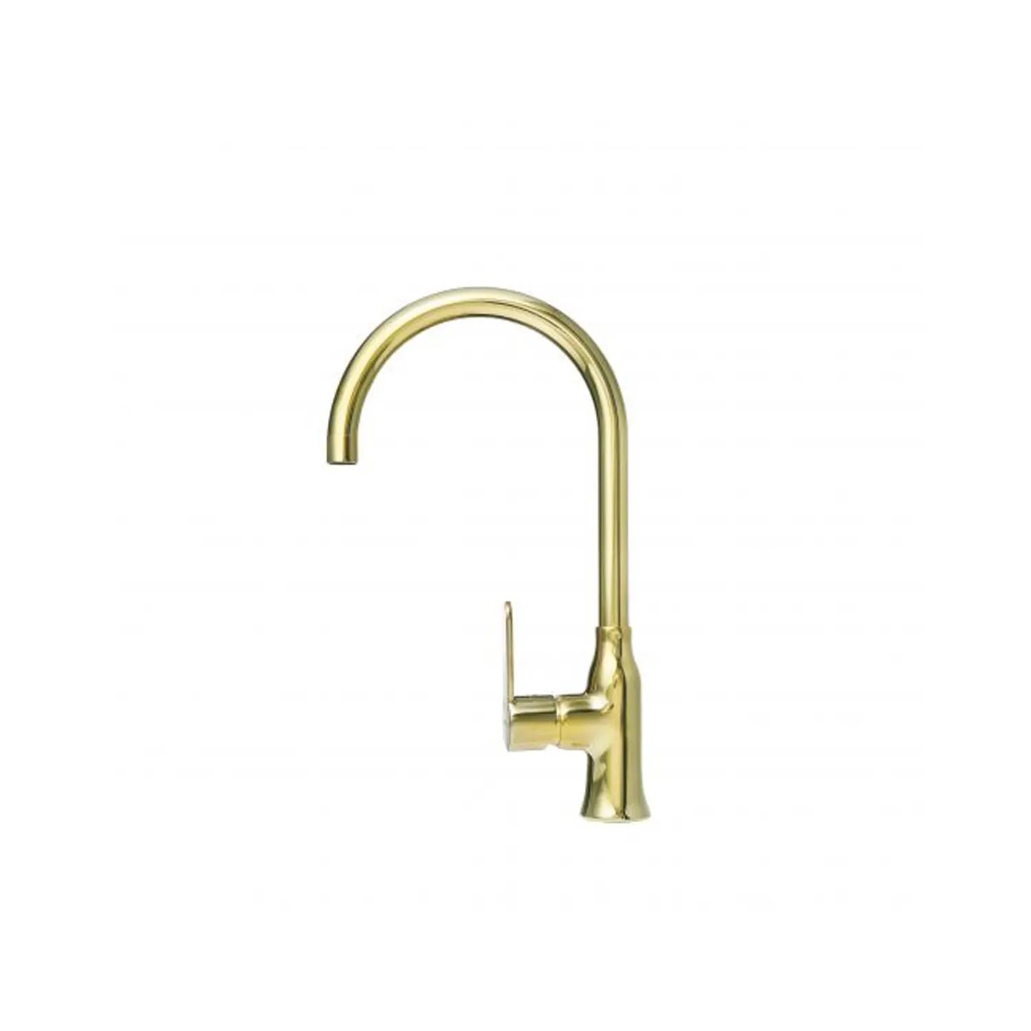 Alveus Stojánková páková dřezová baterie Slim zlatá