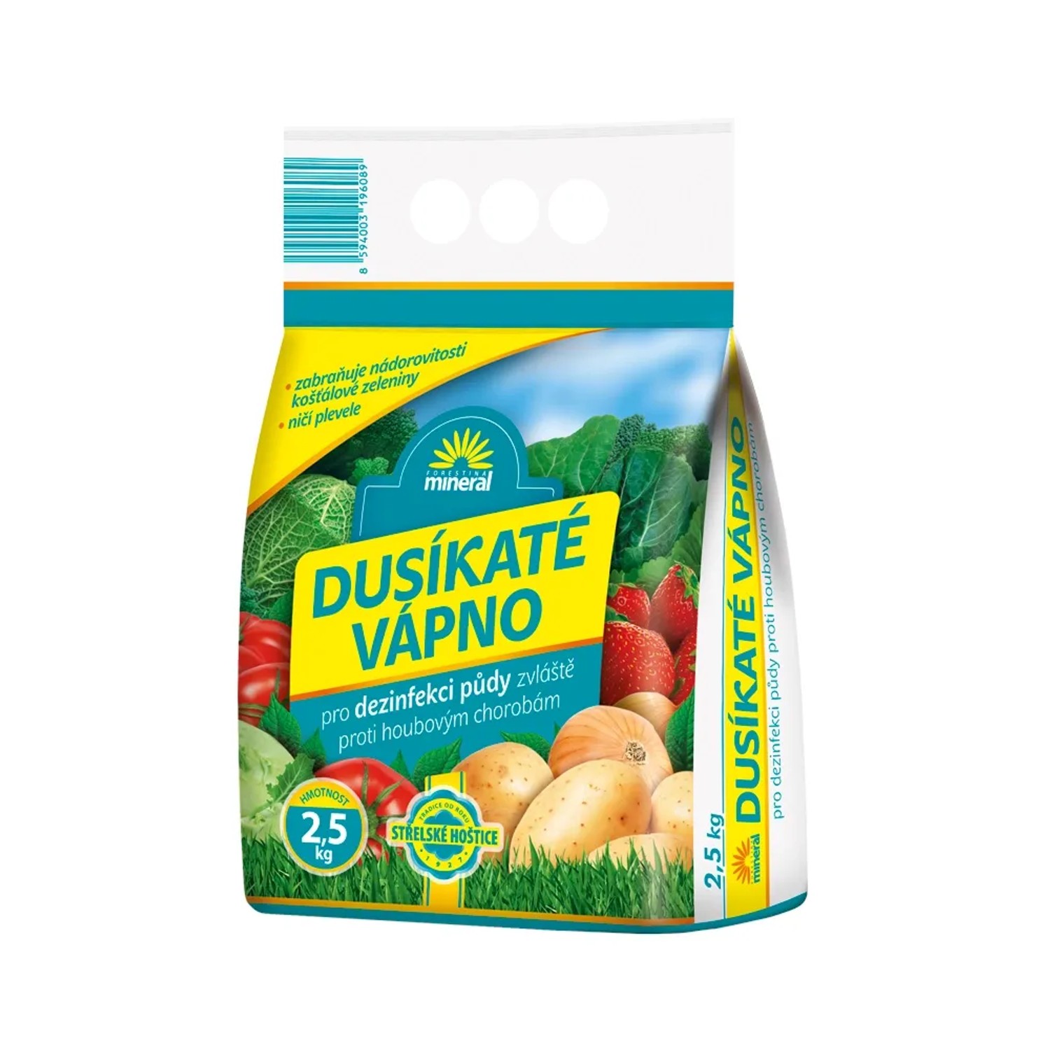 Forestina Dusíkaté vápno pro dezinfekci půdy 2,5 kg
