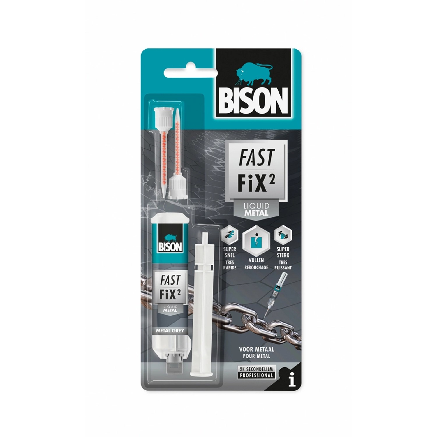 BISON lepidlo FAST FIX METAL 10 g