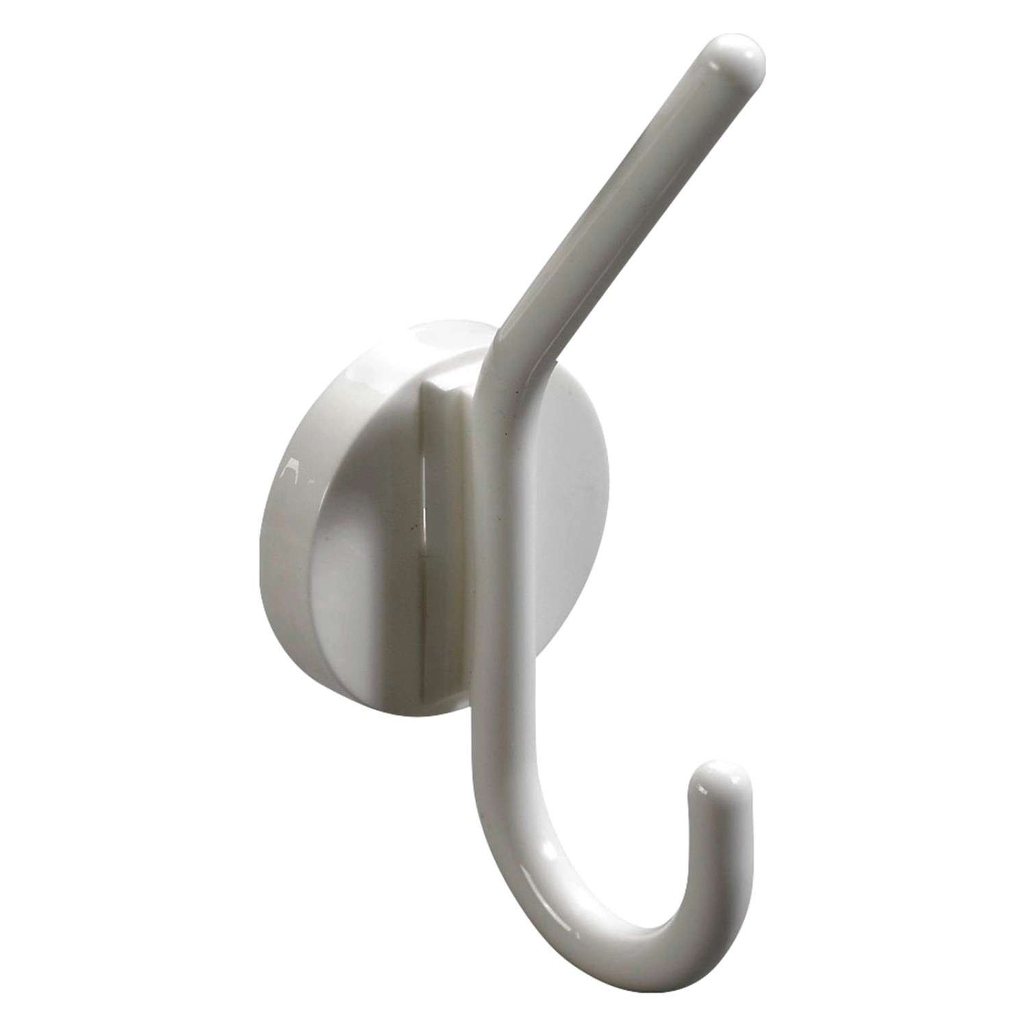 Hettich Nástěnný háček na kabáty Budget 1, bílá, 56 x 150 x 70 mm