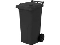 Popelnice plastová 240 l, černá Popelnice plastová 240 l, černá