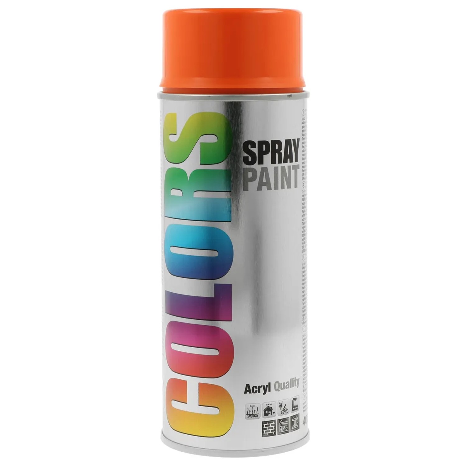 Lak ve spreji COLORS RAL 2004 oranžová pravá lesklá 400 ml