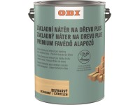 OBI Základní nátěr na dřevo PLUS 750 ml