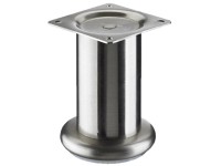 Hettich Nábytková noha Florenca 47 mm x 100 mm vzhled nerezové oceli