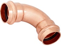 Lisovací oblouk typ II měděný 90°, pr. 28 mm, 1 ks Lisovací oblouk typ II měděný 90°, pr. 28 mm, 1 ks