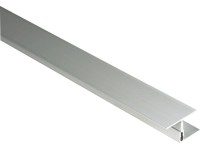 Kovalex Hliníkový přechodový profil vč. zakončovacího profilu 60 x 23 x 2500 mm