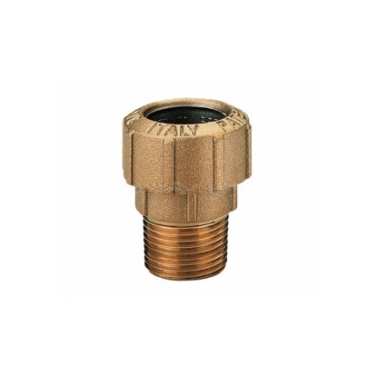 Spojka PE potrubí mosaz M3/4" x 25 mm