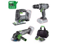 LUX-TOOLS 1 PowerSystem Sada aku nástrojů 3v1 A-BS-20/ A-ST-20/ A-WS-20/115 A