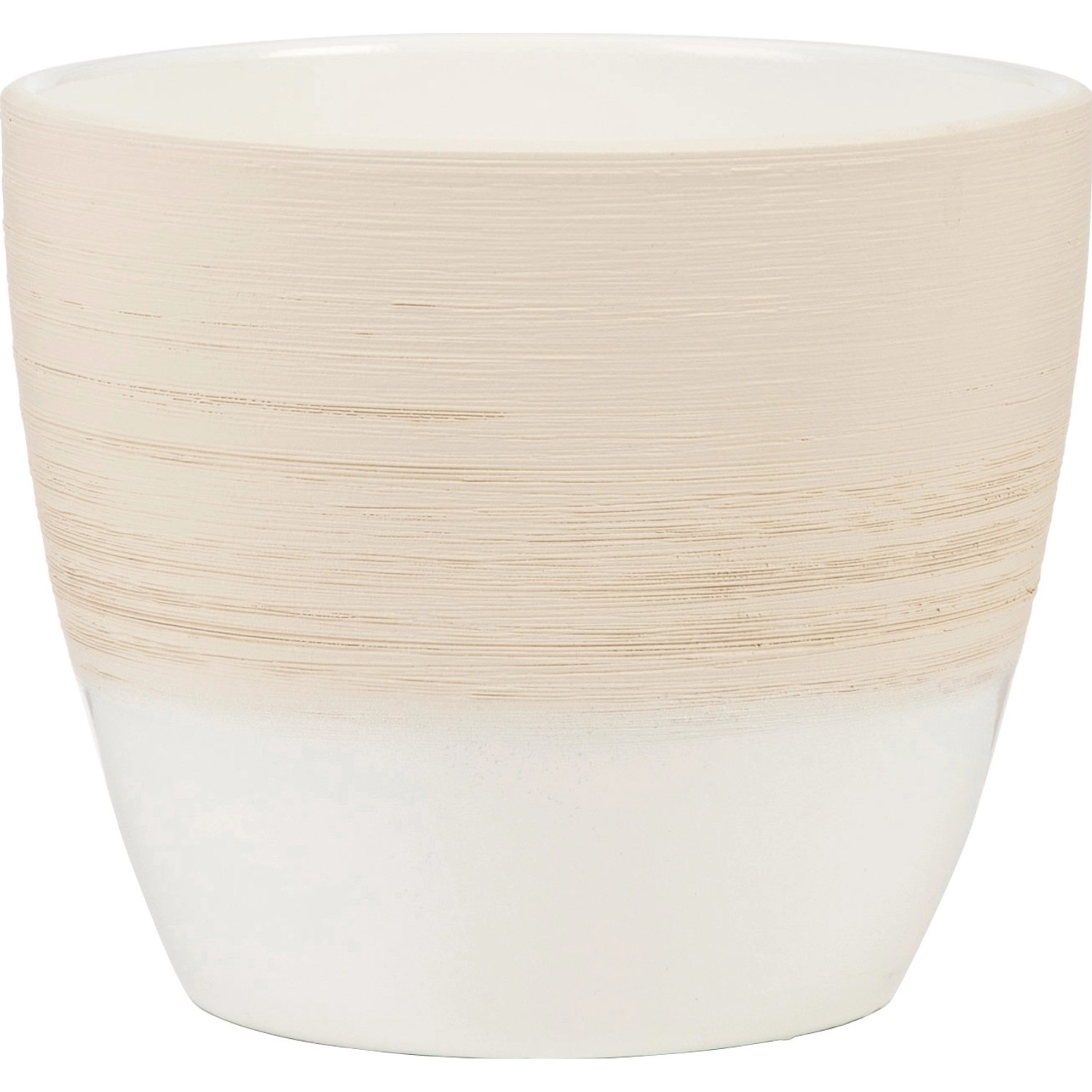 Scheurich Obal na květináč 950 Vanilla Cream, pr. 11 cm