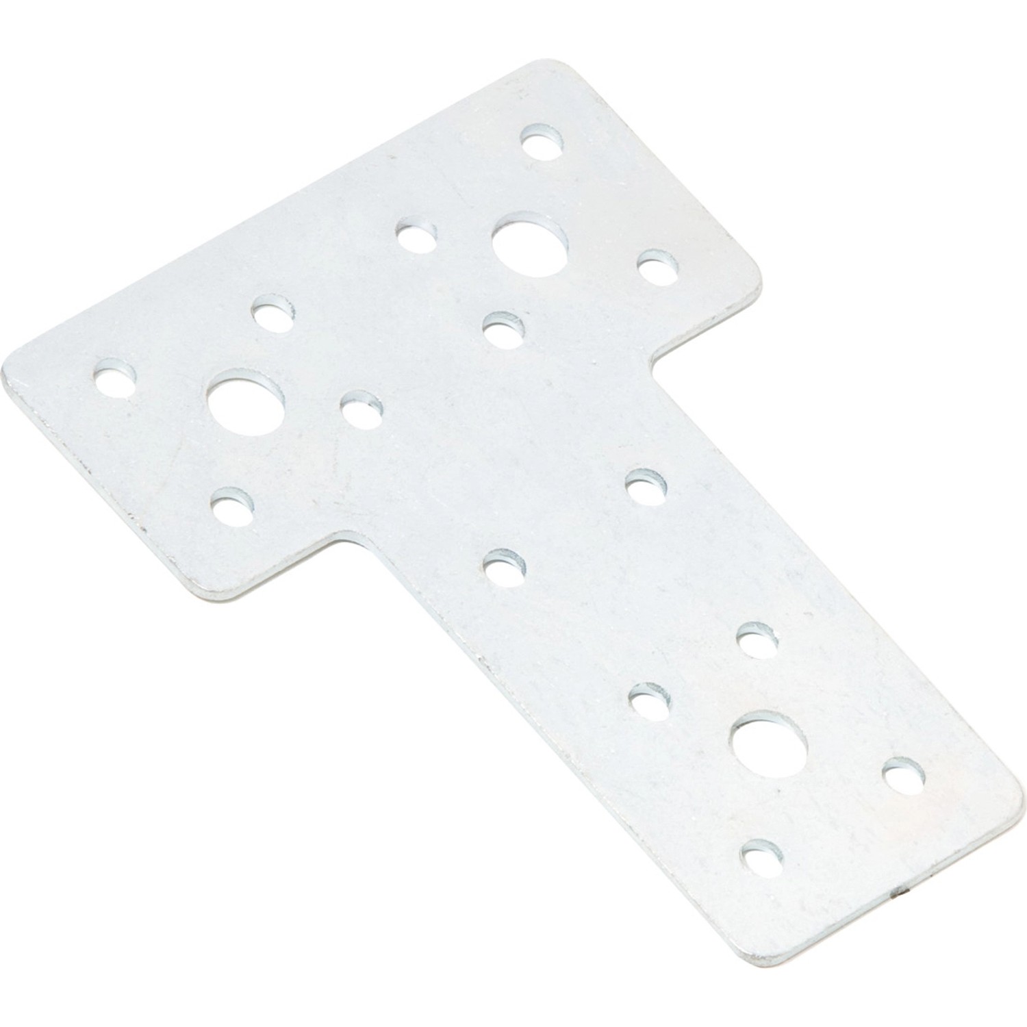 Plochý spojovací úhelník ve tvaru T pozinkovaný 80 mm x 68 mm x 38 mm