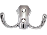 Hettich Nástěnný háček na kabáty Classic 1, zinek pochromovaný, 77 x 47 x 30 mm