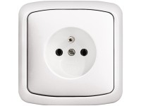 ABB 1násobná zásuvka TANGO 5518A-W2349 B bílá, 48 x 150 x 110 mm