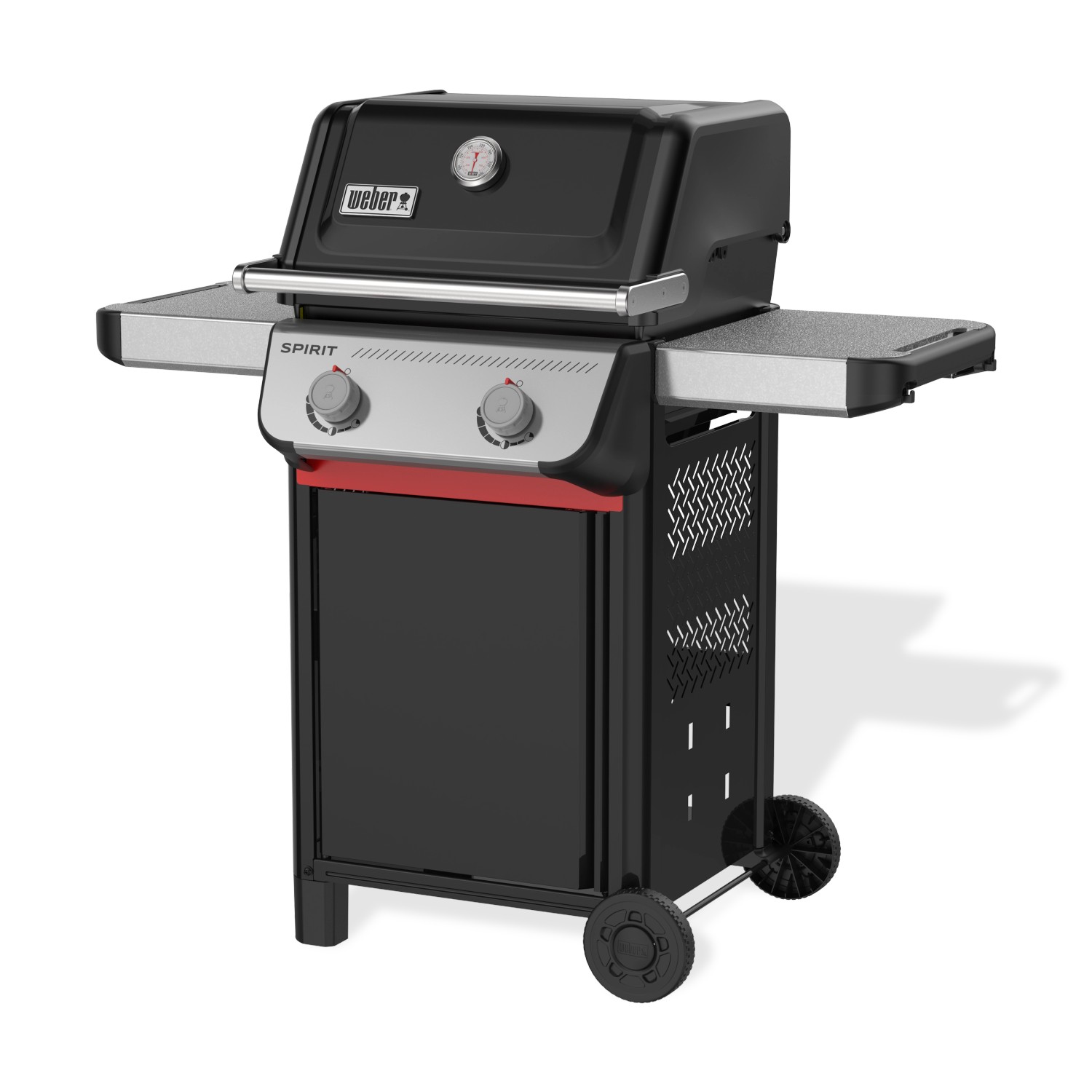Weber Plynový gril Spirit E-210, černá, 117 x 123 x 67,5 cm