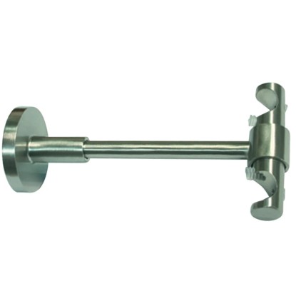 Gardinia Stropní držák Memphis otevřený, vzhled nerez ocel, 13,5 cm