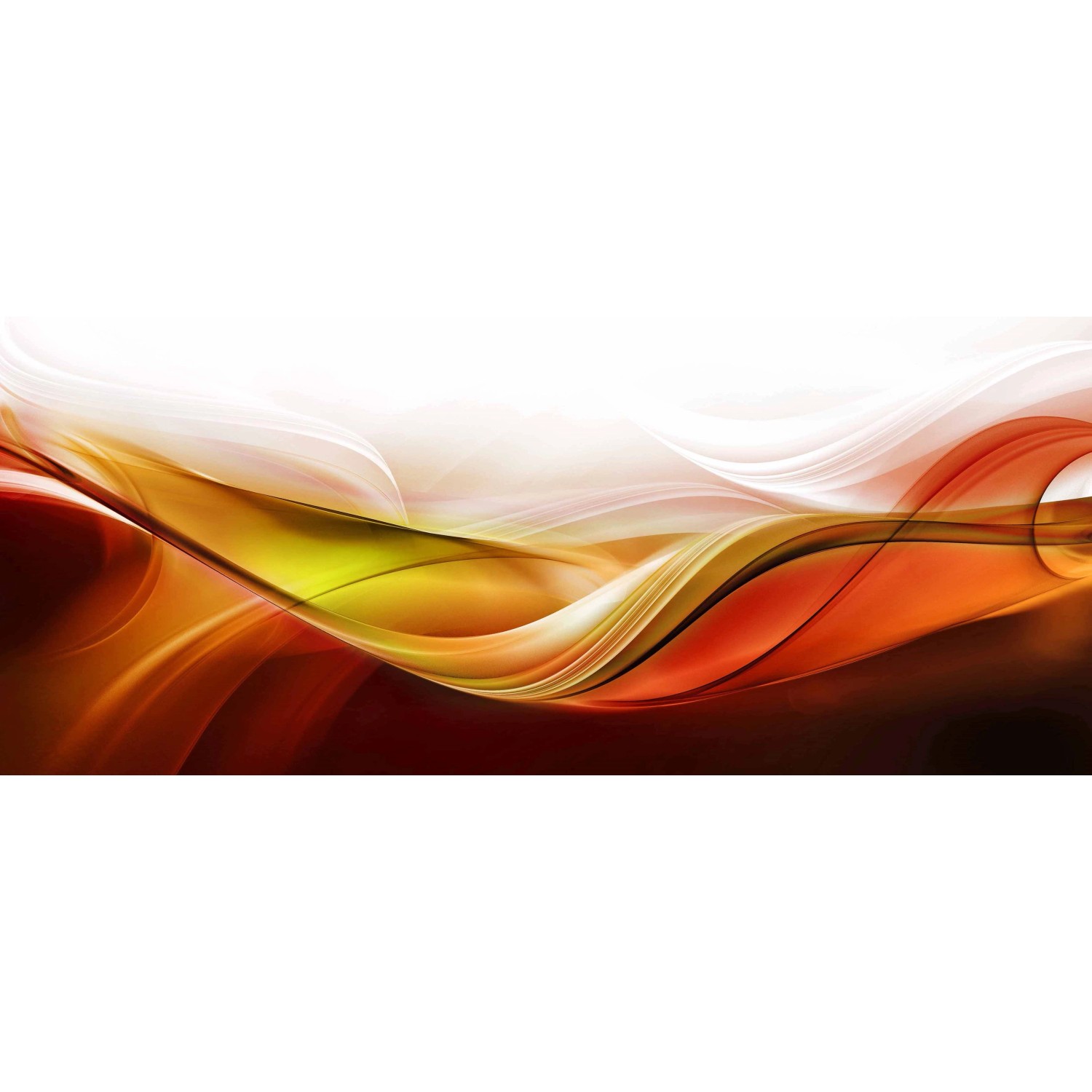 Bondecor Obraz, tištěné plátno Abstrakt světlý 50 x 120 cm