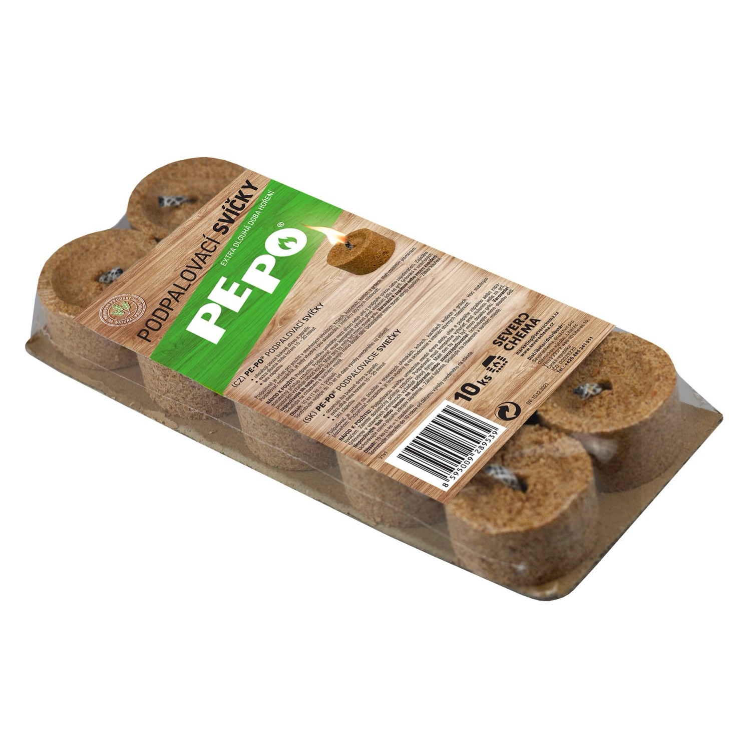 PE-PO Podpalovací svíčky 10 ks