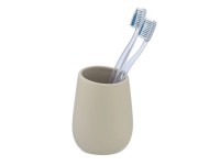 Wenko Kelímek na zubní kartáčky Badi keramický 8 cm x 11 cm x 8 cm béžový
